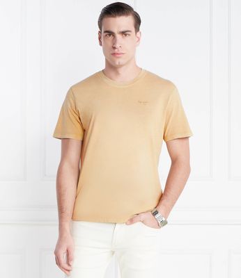 Pepe Jeans London - T-shirt męski wiosenny casual ze sklepu: Gomez Fashion Store w kategorii: T-shirty męskie - zdjęcie 874714-BD9-10338_PJ241M000009858