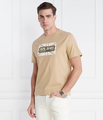 T-shirt męski Pepe Jeans London ze sklepu: Gomez Fashion Store w kategorii: T-shirty męskie - zdjęcie 874714-BD9-10338_PJ241M000013858