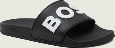 Klapki męskie na lato BOSS BLACK ze sklepu: Gomez Fashion Store w kategorii: Klapki męskie - zdjęcie 874714-BD9-10338_BB241M000029001