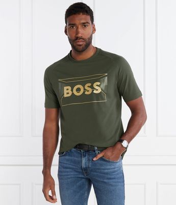 BOSS GREEN - T-shirt męski ze sklepu: Gomez Fashion Store w kategorii: T-shirty męskie - zdjęcie 874714-BD9-10338_BG241M000013379