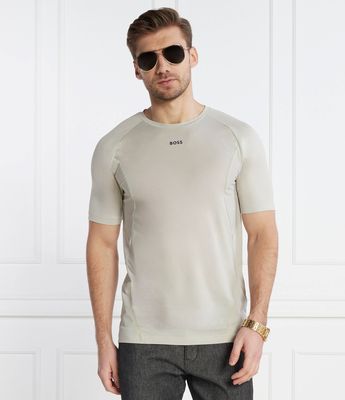 T-shirt męski casual BOSS GREEN ze sklepu: Gomez Fashion Store w kategorii: T-shirty męskie - zdjęcie 874714-BD9-10338_BG241M000014271