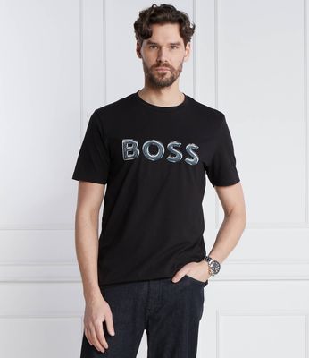 BOSS GREEN - T-shirt męski ze sklepu: Gomez Fashion Store w kategorii: T-shirty męskie - zdjęcie 874714-BD9-10338_BG241M000016960