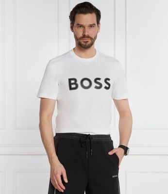 T-shirt męski na wiosnę BOSS GREEN ze sklepu: Gomez Fashion Store w kategorii: T-shirty męskie - zdjęcie 874714-BD9-10338_BG241M000021100