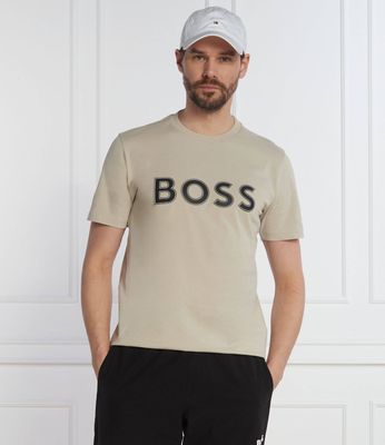 T-shirt męski na wiosnę BOSS GREEN ze sklepu: Gomez Fashion Store w kategorii: T-shirty męskie - zdjęcie 874714-BD9-10338_BG241M000021271