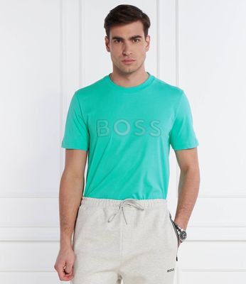 T-shirt męski młodzieżowy BOSS GREEN ze sklepu: Gomez Fashion Store w kategorii: T-shirty męskie - zdjęcie 874714-BD9-10338_BG241M000021367