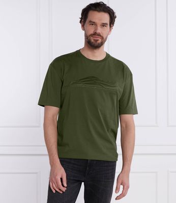 BOSS GREEN - T-shirt męski ze sklepu: Gomez Fashion Store w kategorii: T-shirty męskie - zdjęcie 874714-BD9-10338_BG241M000027379