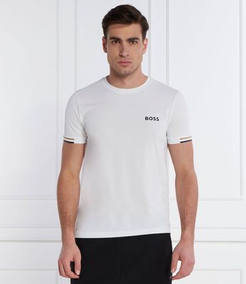 T-shirt męski casualowy BOSS GREEN ze sklepu: Gomez Fashion Store w kategorii: T-shirty męskie - zdjęcie 874714-BD9-10338_BG241M000029100