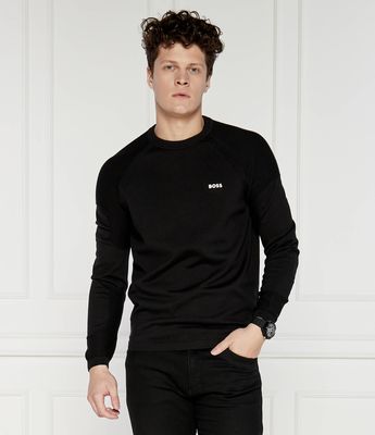 Sweter męski na wiosnę BOSS GREEN ze sklepu: Gomez Fashion Store w kategorii: Swetry męskie - zdjęcie 874714-BD9-10338_BG241M000032001