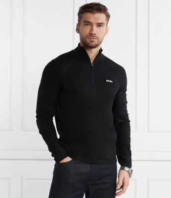 Sweter męski casual BOSS GREEN ze sklepu: Gomez Fashion Store w kategorii: Swetry męskie - zdjęcie 874714-BD9-10338_BG241M000033001