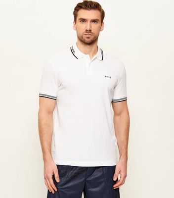 BOSS GREEN - T-shirt męski casual wiosenny ze sklepu: Gomez Fashion Store w kategorii: T-shirty męskie - zdjęcie 874714-BD9-10338_BG241M000049100