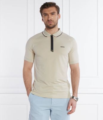 T-shirt męski casualowy BOSS GREEN ze sklepu: Gomez Fashion Store w kategorii: T-shirty męskie - zdjęcie 874714-BD9-10338_BG241M000054271