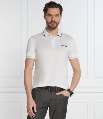 BOSS GREEN - T-shirt męski casual ze sklepu: Gomez Fashion Store w kategorii: T-shirty męskie - zdjęcie 874714-BD9-10338_BG241M000057100