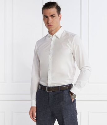 BOSS BLACK - Koszula męska na wiosnę elegancka ze sklepu: Gomez Fashion Store w kategorii: Koszule męskie - zdjęcie 874714-BD9-10338_BB241M000084100