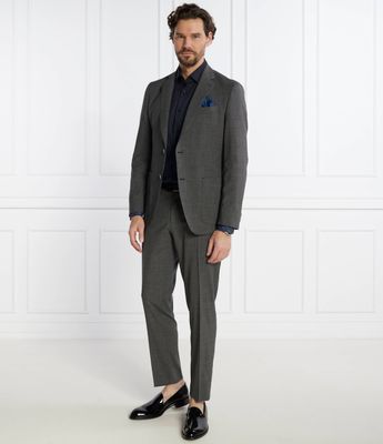 BOSS BLACK - Garnitur męski ze sklepu: Gomez Fashion Store w kategorii: Garnitury męskie - zdjęcie 874714-BD9-10338_BB241M000123080
