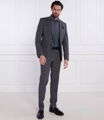 Garnitur męski BOSS BLACK ze sklepu: Gomez Fashion Store w kategorii: Garnitury męskie - zdjęcie 874714-BD9-10338_BB241M000121041