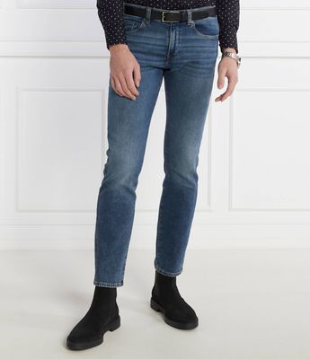 Jeansy męskie wiosenne BOSS BLACK ze sklepu: Gomez Fashion Store w kategorii: Jeansy męskie - zdjęcie 874714-BD9-10338_BB241M000128423
