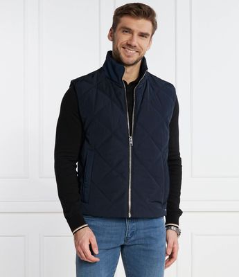 Kamizelka męska jesienna wiosenna BOSS BLACK ze sklepu: Gomez Fashion Store w kategorii: Kamizelki męskie - zdjęcie 874714-BD9-10338_BB241M000136404