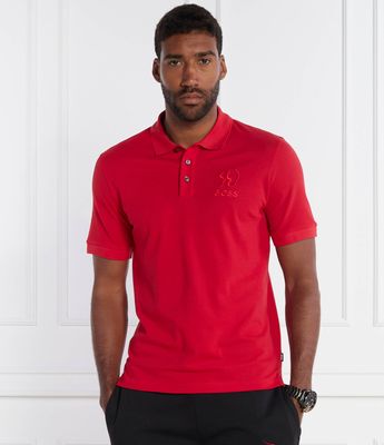 BOSS BLACK - T-shirt męski wiosenny ze sklepu: Gomez Fashion Store w kategorii: T-shirty męskie - zdjęcie 874714-BD9-10338_BB241M000140623