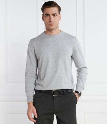BOSS BLACK - Sweter męski na wiosnę ze sklepu: Gomez Fashion Store w kategorii: Swetry męskie - zdjęcie 874714-BD9-10338_BB241M000175041