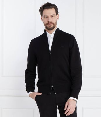 Sweter męski casual BOSS BLACK ze sklepu: Gomez Fashion Store w kategorii: Swetry męskie - zdjęcie 874714-BD9-10338_BB241M000176001