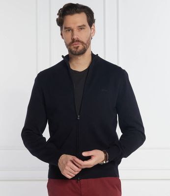 Sweter męski na wiosnę BOSS BLACK ze sklepu: Gomez Fashion Store w kategorii: Swetry męskie - zdjęcie 874714-BD9-10338_BB241M000176404