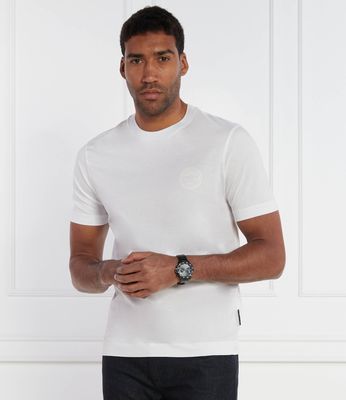 T-shirt męski casual BOSS BLACK ze sklepu: Gomez Fashion Store w kategorii: T-shirty męskie - zdjęcie 874714-BD9-10338_BB241M000185100