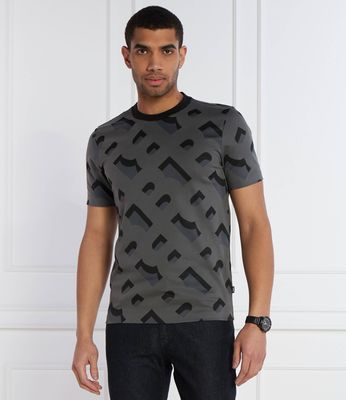 T-shirt męski młodzieżowy BOSS BLACK ze sklepu: Gomez Fashion Store w kategorii: T-shirty męskie - zdjęcie 874714-BD9-10338_BB241M000189001