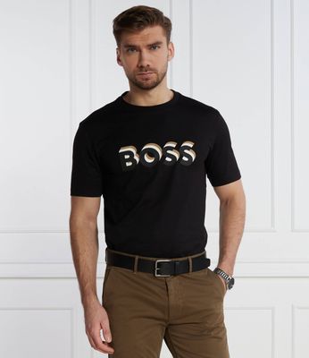 T-shirt męski BOSS BLACK ze sklepu: Gomez Fashion Store w kategorii: T-shirty męskie - zdjęcie 874714-BD9-10338_BB241M000200001
