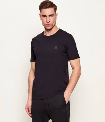 T-shirt męski casual BOSS ORANGE ze sklepu: Gomez Fashion Store w kategorii: T-shirty męskie - zdjęcie 874714-BD9-10338_BO241M000045001