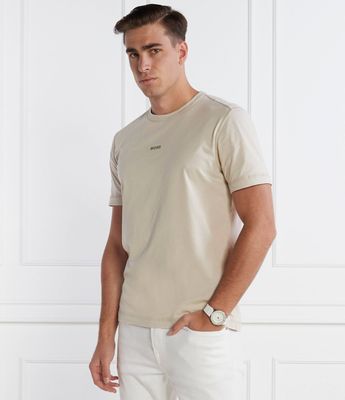 T-shirt męski casual BOSS ORANGE ze sklepu: Gomez Fashion Store w kategorii: T-shirty męskie - zdjęcie 874714-BD9-10338_BO241M000048271
