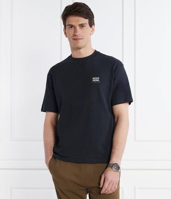 T-shirt męski casual BOSS ORANGE ze sklepu: Gomez Fashion Store w kategorii: T-shirty męskie - zdjęcie 874714-BD9-10338_BO241M000051404
