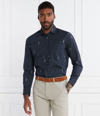 Koszula męska casualowa BOSS ORANGE ze sklepu: Gomez Fashion Store w kategorii: Koszule męskie - zdjęcie 874714-BD9-10338_BO241M000068404