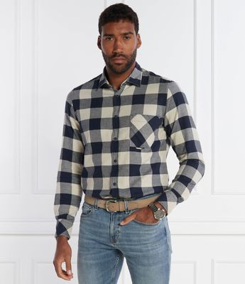 Koszula męska jesienna BOSS ORANGE ze sklepu: Gomez Fashion Store w kategorii: Koszule męskie - zdjęcie 874714-BD9-10338_BO241M000069271