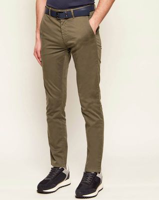 Spodnie męskie jesienne BOSS ORANGE ze sklepu: Gomez Fashion Store w kategorii: Spodnie męskie - zdjęcie 874714-BD9-10338_BO241M000071368