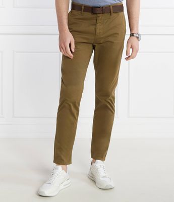 Spodnie męskie jesienne BOSS ORANGE ze sklepu: Gomez Fashion Store w kategorii: Spodnie męskie - zdjęcie 874714-BD9-10338_BO241M000072368