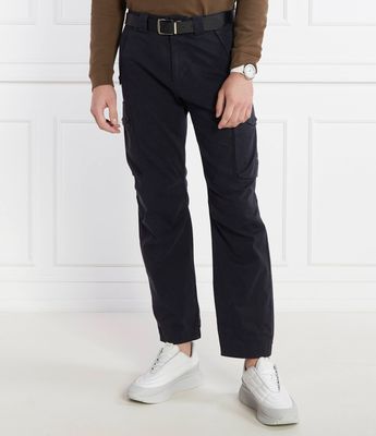 Spodnie męskie na wiosnę BOSS ORANGE ze sklepu: Gomez Fashion Store w kategorii: Spodnie męskie - zdjęcie 874714-BD9-10338_BO241M000075404