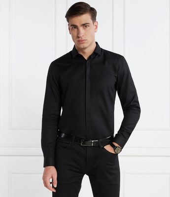 Koszula męska jesienna HUGO ze sklepu: Gomez Fashion Store w kategorii: Koszule męskie - zdjęcie 874714-BD9-10338_BU241M000055001
