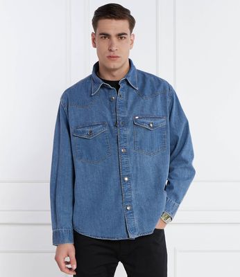 Koszula męska na wiosnę HUGO ze sklepu: Gomez Fashion Store w kategorii: Koszule męskie - zdjęcie 874714-BD9-10338_BU241M000064450