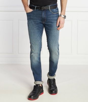 Jeansy męskie HUGO ze sklepu: Gomez Fashion Store w kategorii: Jeansy męskie - zdjęcie 874714-BD9-10338_BU241M000084412