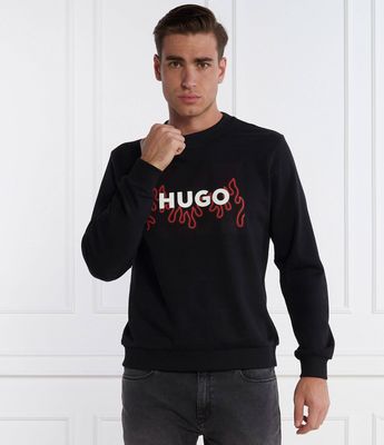Bluza męska jesienna HUGO ze sklepu: Gomez Fashion Store w kategorii: Bluzy męskie - zdjęcie 874714-BD9-10338_BU241M000112001