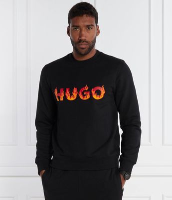HUGO - Bluza męska młodzieżowa ze sklepu: Gomez Fashion Store w kategorii: Bluzy męskie - zdjęcie 874714-BD9-10338_BU241M000116001