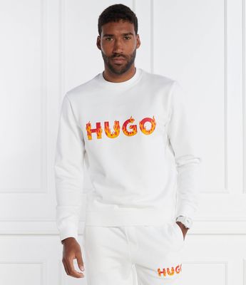 Bluza męska młodzieżowa jesienna HUGO ze sklepu: Gomez Fashion Store w kategorii: Bluzy męskie - zdjęcie 874714-BD9-10338_BU241M000116100