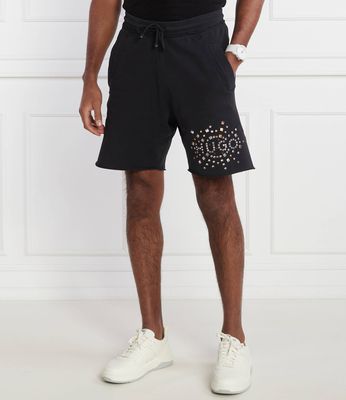 Spodenki męskie HUGO ze sklepu: Gomez Fashion Store w kategorii: Spodenki męskie - zdjęcie 874714-BD9-10338_BU241M000125001