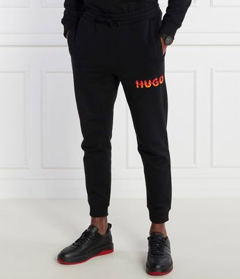 Spodnie męskie jesienne HUGO ze sklepu: Gomez Fashion Store w kategorii: Spodnie męskie - zdjęcie 874714-BD9-10338_BU241M000133001