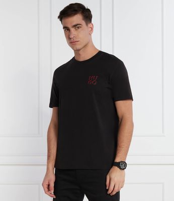 T-shirt męski HUGO ze sklepu: Gomez Fashion Store w kategorii: T-shirty męskie - zdjęcie 874714-BD9-10338_BU241M000140001