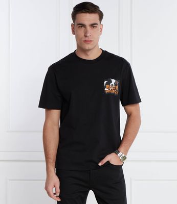 T-shirt męski casualowy na wiosnę HUGO ze sklepu: Gomez Fashion Store w kategorii: T-shirty męskie - zdjęcie 874714-BD9-10338_BU241M000160001