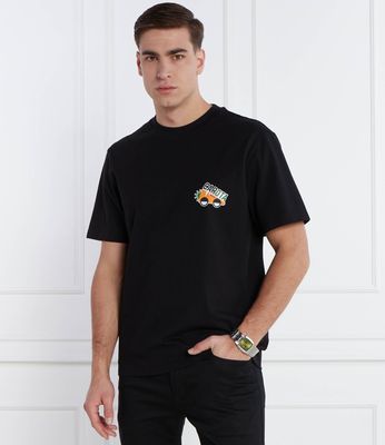 HUGO - T-shirt męski casualowy ze sklepu: Gomez Fashion Store w kategorii: T-shirty męskie - zdjęcie 874714-BD9-10338_BU241M000160002