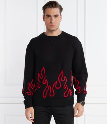 Sweter męski na zimę HUGO ze sklepu: Gomez Fashion Store w kategorii: Swetry męskie - zdjęcie 874714-BD9-10338_BU241M000168001