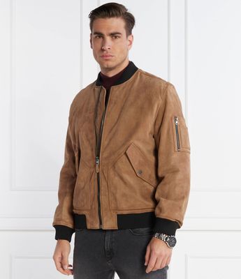 Kurtka męska na wiosnę HUGO ze sklepu: Gomez Fashion Store w kategorii: Kurtki męskie - zdjęcie 874714-BD9-10338_BU241M000171272