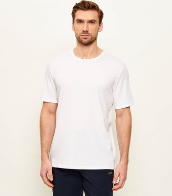 T-shirt męski casual Boss Bodywear ze sklepu: Gomez Fashion Store w kategorii: T-shirty męskie - zdjęcie 874714-BD9-10338_BW241M000030100